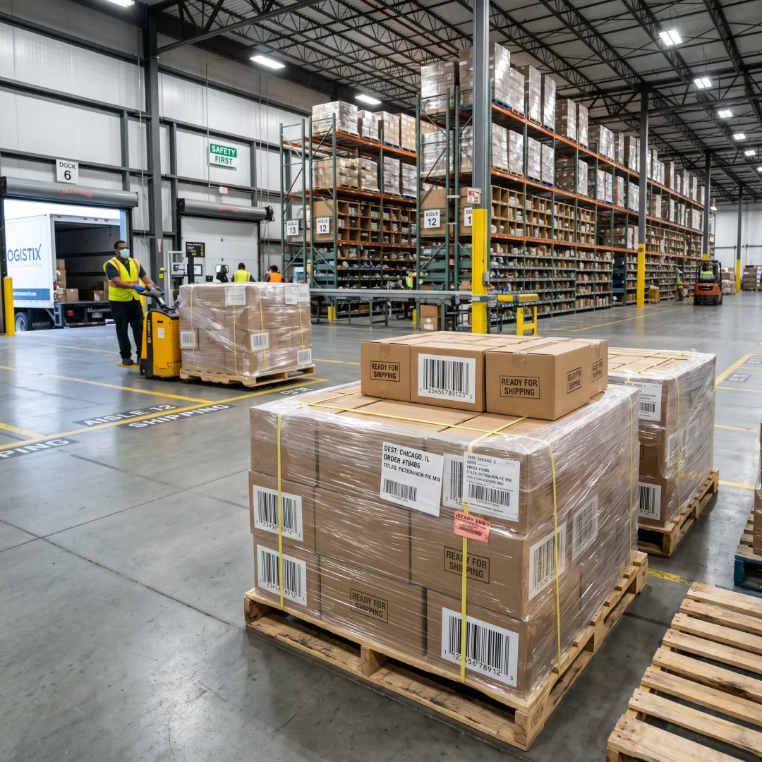 Books ready for shipping