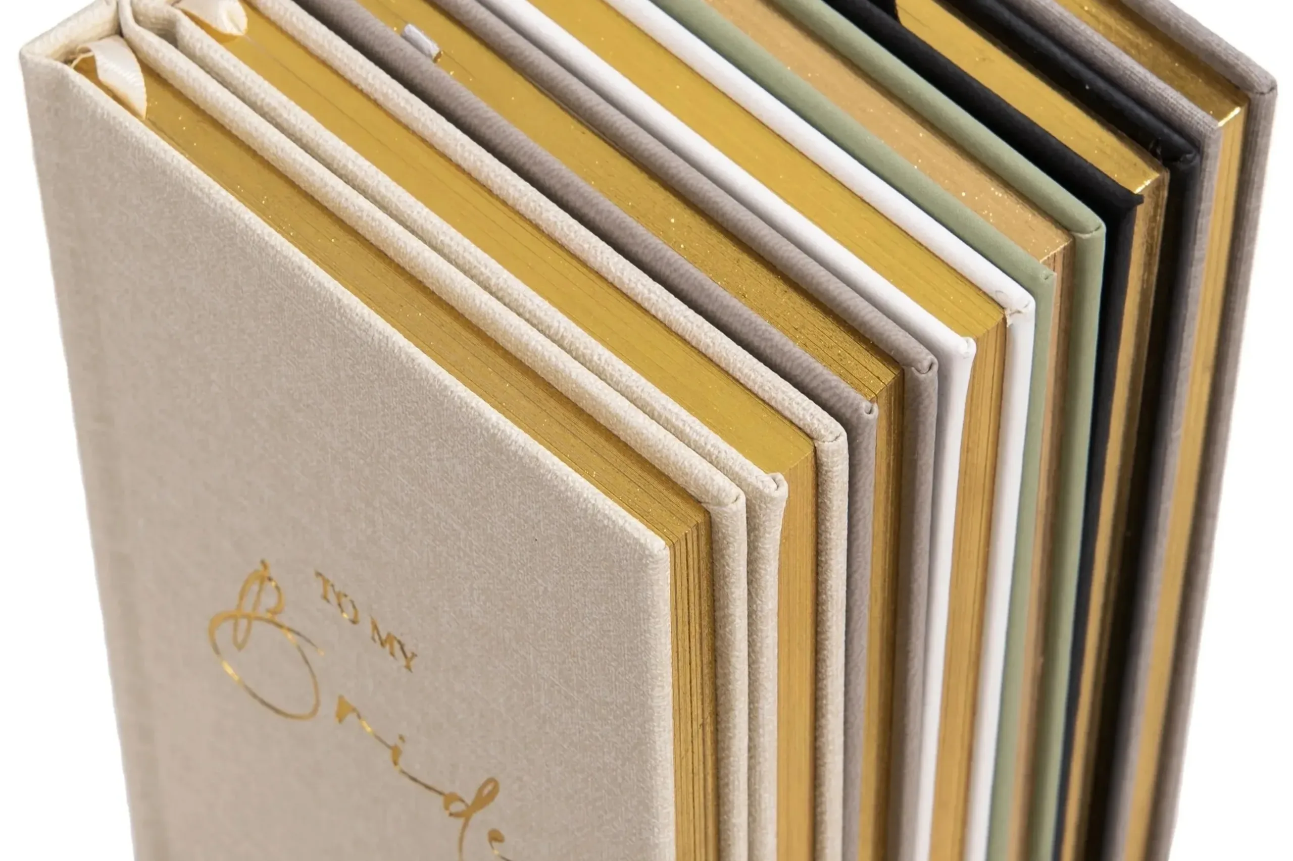 Glitter Edges on book pages