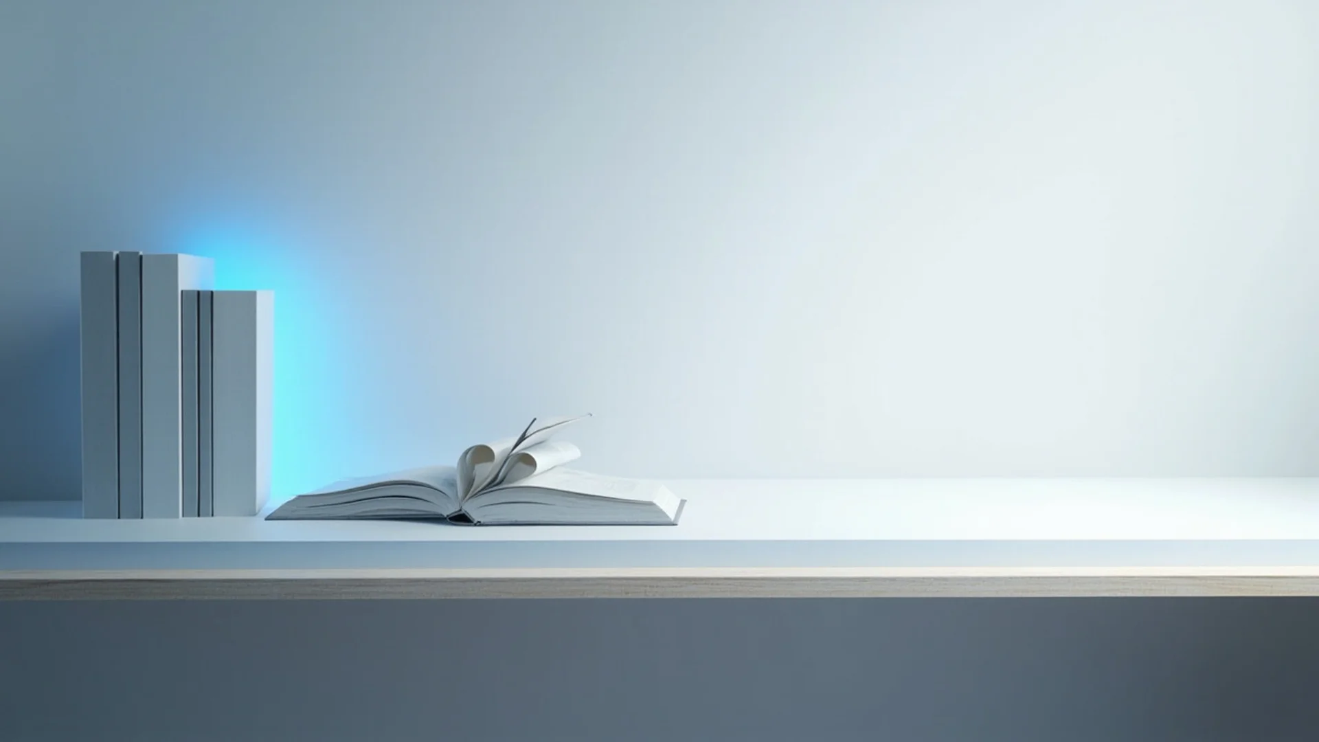 Finished printed book samples showcasing overall sample quality