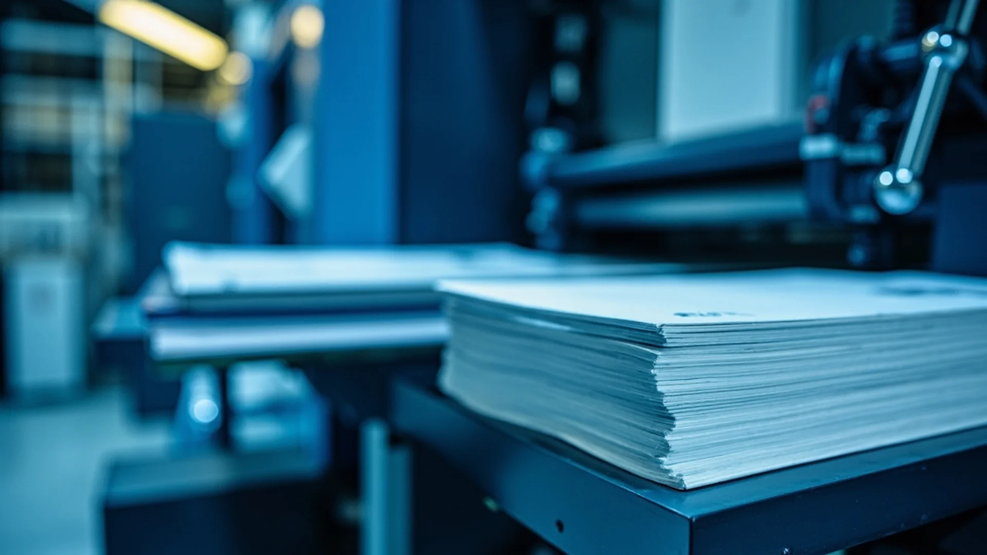 Offset printing press and finished offset sample book with precise color quality